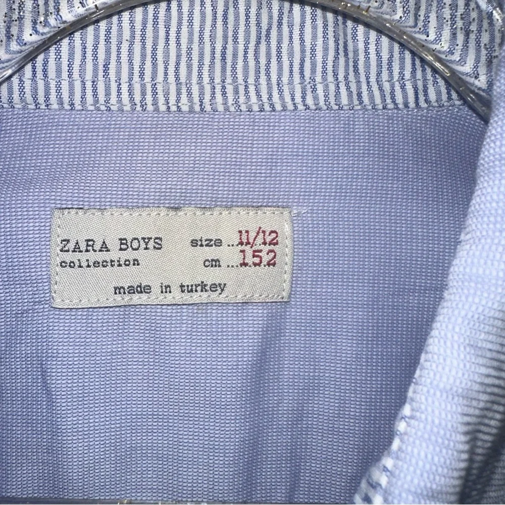 Zara Light Blue Shirt